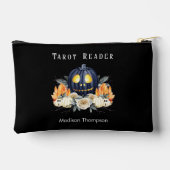 Pochette À Accessoires Joyeux Halloween Éffrayant Samhain Citrouille cris (Verso)