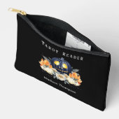 Pochette À Accessoires Joyeux Halloween Éffrayant Samhain Citrouille cris (Ouvrir)