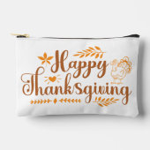 Pochette À Accessoires Joyeux Thanksgiving (Recto)