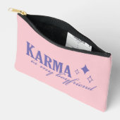 Pochette À Accessoires Karma est mon petit ami (Ouvrir)
