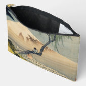 Pochette À Accessoires Katsushika Hokusai - Garçon regardant le Mont Fuji (Ouvrir)