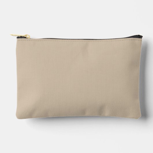 Pochette À Accessoires Kilim Beige Solide Couleur (Recto)