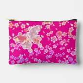 Pochette À Accessoires Kimono Motif papillon (Recto)