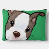 Pochette À Accessoires KiniArt Boston Terrier (Recto)