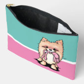 Pochette À Accessoires KiniArt Pomeranian (Ouvrir)