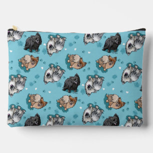 Pochette À Accessoires KiniArt Pomeranian Parade Accessoire Pouch