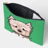 Pochette À Accessoires KiniArt Yorkie Terrier (Ouvrir)
