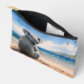 Pochette À Accessoires Koala sur une plage de sable (Ouvrir)
