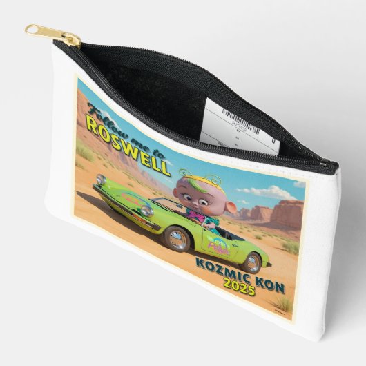 Pochette À Accessoires Konvention Zipper bag  (Ouvrir)