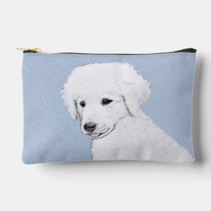 Pochette À Accessoires Kuvasz Peinture Hongroise Cute Original Chien Art