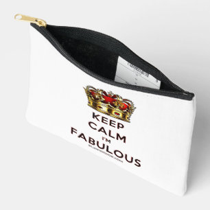 Pochette À Accessoires La couronne dorée rouge de SlipperyJoe's reste cal