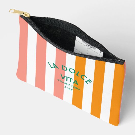 Pochette À Accessoires La Dolce Vita Cinque Terra Cabana (Ouvrir)