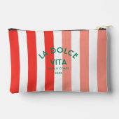 Pochette À Accessoires La Dolce Vita Côte Amalfi Cabana Stripe (Verso)