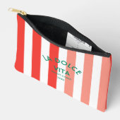 Pochette À Accessoires La Dolce Vita Côte Amalfi Cabana Stripe (Ouvrir)