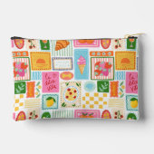 Pochette À Accessoires La Dolce Vita Italian French Personalized Colorful (Verso)