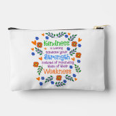 Pochette À Accessoires La gentillesse Prête Quelqu'Un Votre Force (Verso)