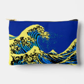 Pochette À Accessoires La grande vague de Hokusai dans le style Pop Vibra (Recto)