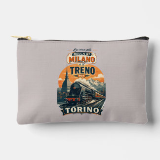 Pochette À Accessoires La Meilleure Chose à Milan C'est Le Train Pour Tur