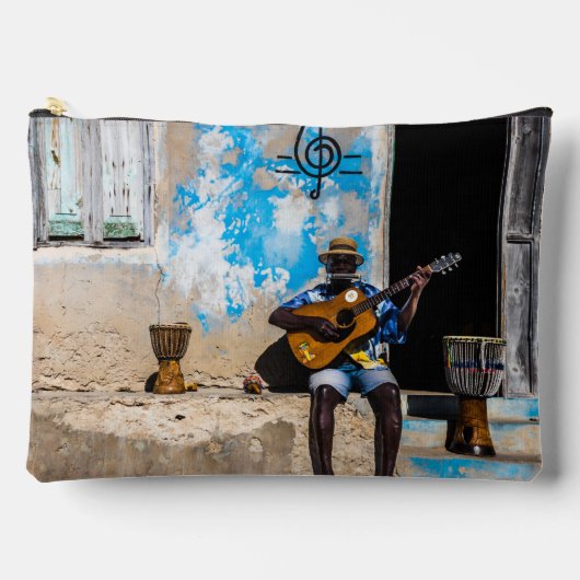 Pochette À Accessoires La musique est le remède de l'esprit (Recto)