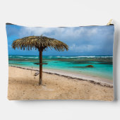 Pochette À Accessoires La plage de l'Anse des Rochers (Verso)