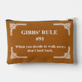 Pochette À Accessoires la règle 91 de Gibbs (Verso)