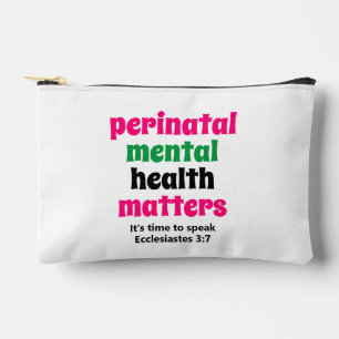 Pochette À Accessoires La santé mentale périnatale est importante