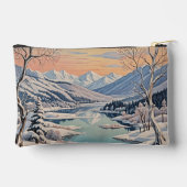 Pochette À Accessoires La tranquillité d'hiver (Verso)