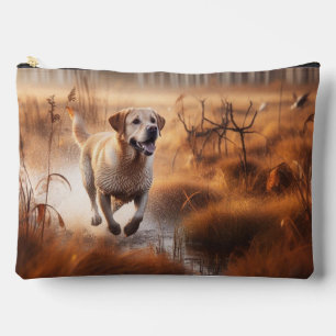 Pochette À Accessoires Labrador/chien en automne chasse au canard