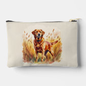 Pochette À Accessoires Labrador Retriever Fox Red Chien (Verso)