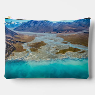 Pochette À Accessoires Lac Tekapo et Alpes du Sud, Nouvelle-Zélande