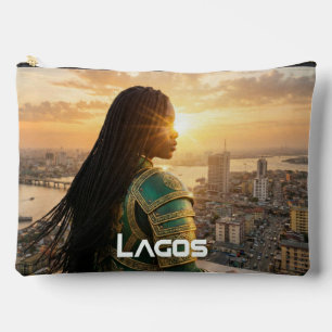 POCHETTE À ACCESSOIRES LAGOS - NIGÉRIA
