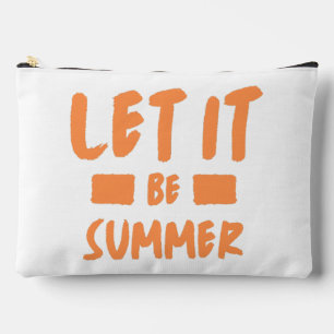 Pochette À Accessoires laissons-nous passer l'été