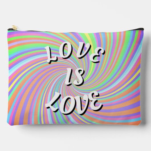 Pochette À Accessoires L'amour est l'amour Fierté (Recto)