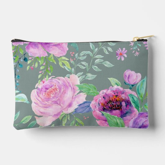 Pochette À Accessoires Large Peony  (Verso)