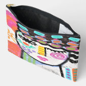 Pochette À Accessoires L'art Abstrait (Ouvrir)