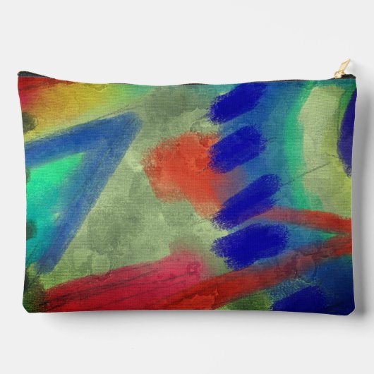 Pochette À Accessoires L'art Abstrait à porter (Verso)