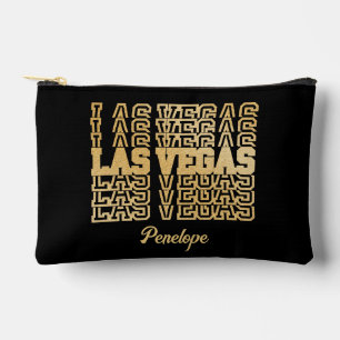 Pochette À Accessoires Las Vegas Bachelorette Favoriser l'or glamour