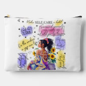 Pochette À Accessoires L'autonomisation des femmes inspire une affirmatio (Recto)