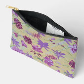 Pochette À Accessoires Lavande de danse Accessoires floraux Pouch (Ouvrir)