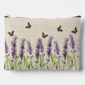 Pochette À Accessoires Lavande et papillons (Recto)