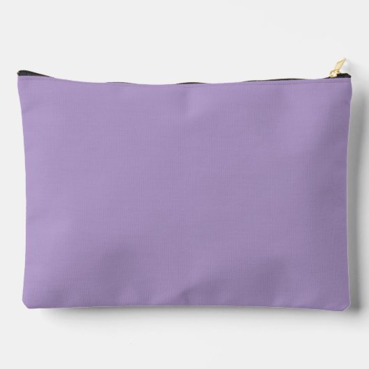 Pochette À Accessoires Lavender purple accessory pouch with monogram (Verso)