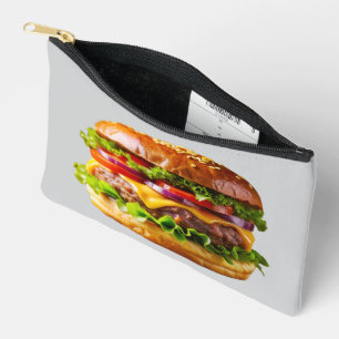 Pochette À Accessoires Le cheeseburger appétissant de SlipperyJoe crousti