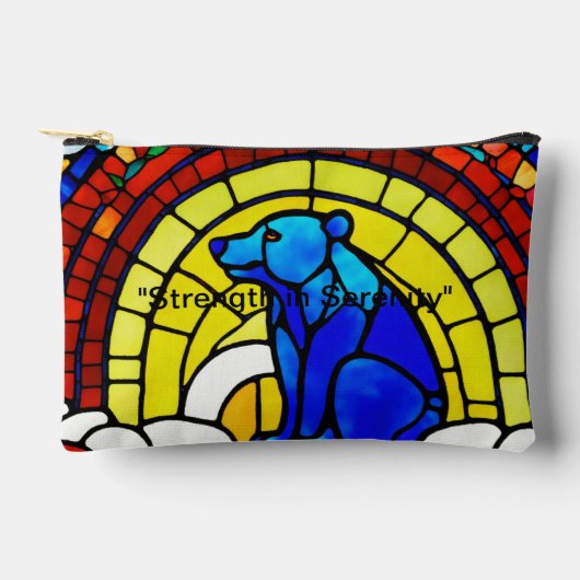 Pochette À Accessoires "Le Gardien de la Radiance" (Recto)