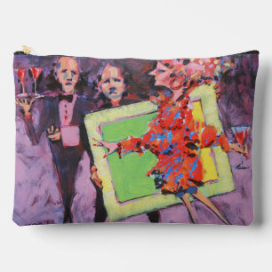 Pochette À Accessoires Le jeu de galerie Peinture  / Artiste Larry Lerew