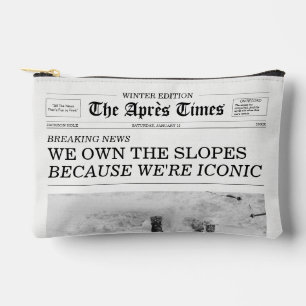 Pochette À Accessoires Le Journal The Après Times Nous Possédons Les Pist
