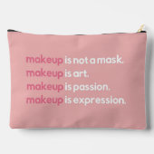 Pochette À Accessoires Le maquillage est... (Verso)
