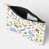 Pochette À Accessoires Le monde de Dr Seuss Pattern (Ouvrir)