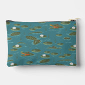 Pochette À Accessoires Le Motif blanc Lotus Alligator Waters (Verso)