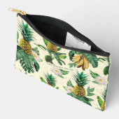 Pochette À Accessoires Le Motif blanc Lotus Pineapple Paradise (Ouvrir)