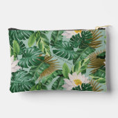 Pochette À Accessoires Le Motif blanc Lotus Tropical Canopy (Verso)